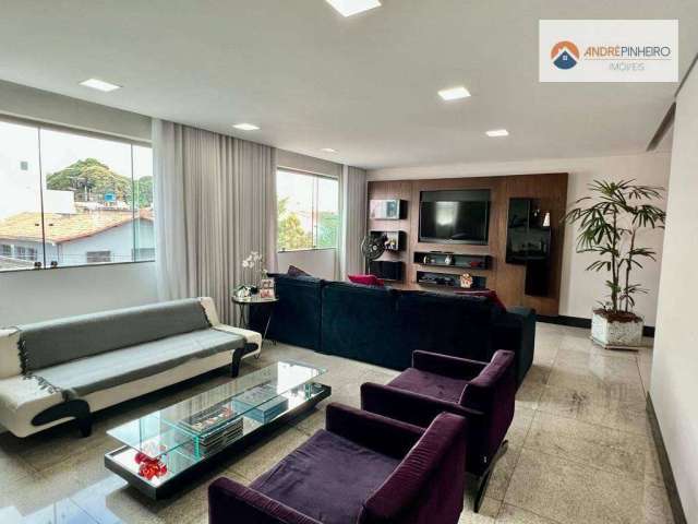 Apartamento com 4 quartos sendo 3 com suite  à venda, 170 m² por R$ 1.300.000 - Santa Rosa - Belo Horizonte/MG