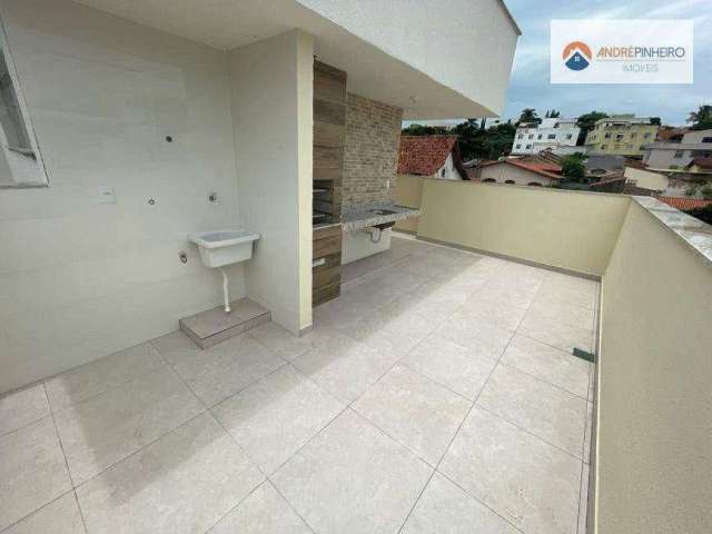 Cobertura com 2 quartos  à venda por R$ 429.200 - Santa Amélia - Belo Horizonte/MG