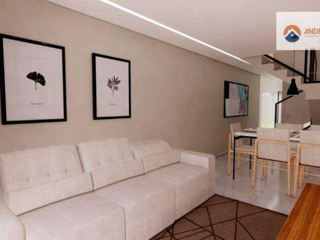 Casa com estrada independente com 2 quartos e 2 suítes  à venda, 80 m² por R$ 580.000 - Santa Branca - Belo Horizonte/MG