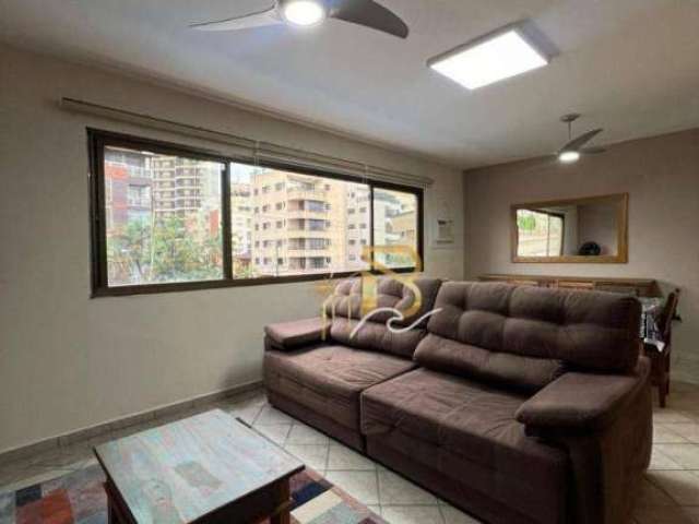 Apartamento com 3 dormitórios para alugar, 110 m² por R$ 3.500,00/ano - Balneário Cidade Atlântica - Guarujá/SP