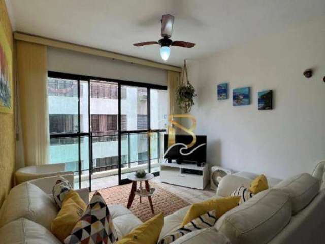 Apartamento com 3 dormitórios, 90 m² - venda por R$ 500.000,00 ou aluguel por R$ 4.921,00/mês - Jardim Las Palmas - Guarujá/SP