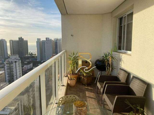 Apartamento, 96 m² - venda por R$ 760.000,00 ou aluguel por R$ 6.867,00/ano - Praia das Astúrias - Guarujá/SP