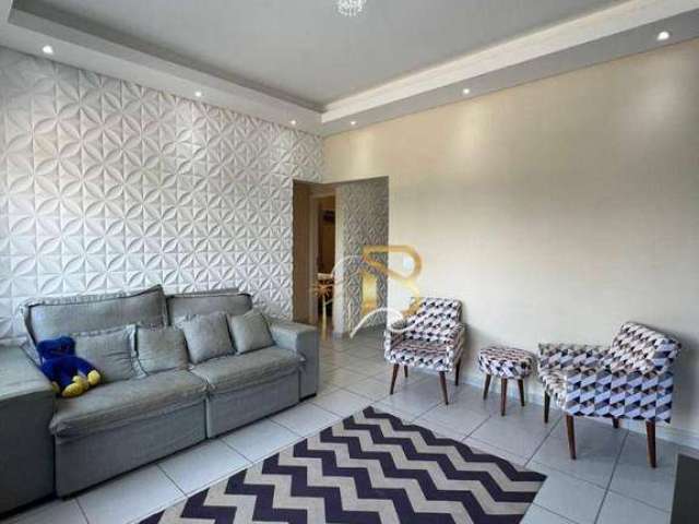 Apartamento com 2 dormitórios para alugar, 60 m² por R$ 2.500,00/mês - Balneário Cidade Atlântica - Guarujá/SP