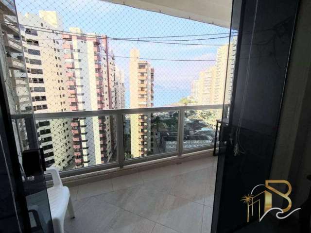 Apartamento com 3 dormitórios para alugar, 82 m² por R$ 4.500/mês - Vila Alzira - Guarujá/SP