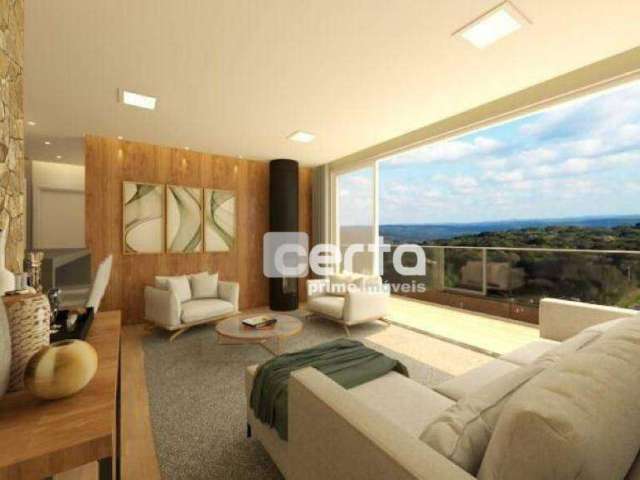 2 dormitórios sendo 1 Suíte, e com lindo terraço,  88 m² - Moura - Gramado/RS