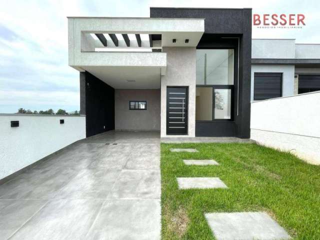 Casa com 3 dormitórios à venda, 100 m² por R$ 569.000 - Reserva Bela Vista - Gravataí/RS