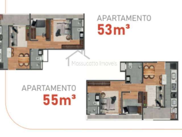 Apartamento para Venda em Itu, Parque Nossa Senhora da Candelária, 2 dormitórios, 1 suíte, 2 banheiros, 1 vaga
