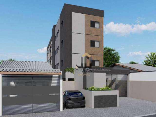 Apartamento com 2 dormitórios à venda, 53 m² por R$ 275.600,00 - Jardim Colonial - Atibaia/SP