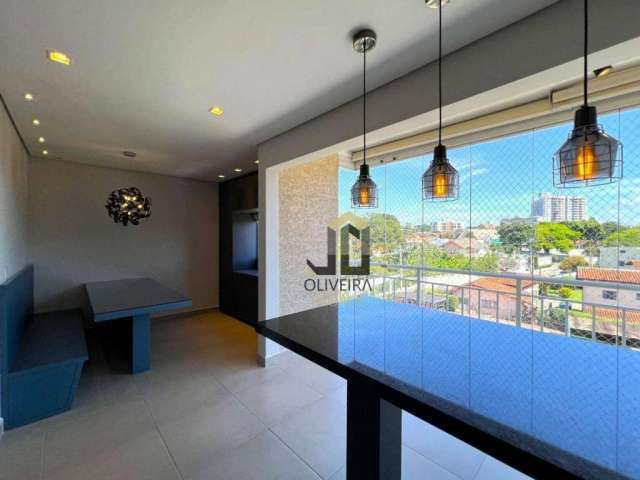 Apartamento com 3 suítes, 190 m² - venda por R$ 1.200.000 ou aluguel por R$ 7.000/mês - Condomínio Terrazzo Floresta. - Atibaia/SP