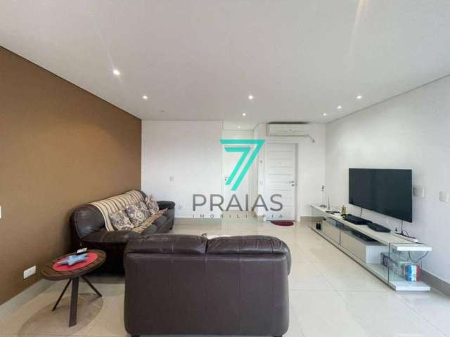 Cobertura Penthouse com 4 dormitórios sendo 2 suítes à venda, 2 vagas, 320 m² por R$ 1.750.000 - Pitangueiras - Guarujá/SP