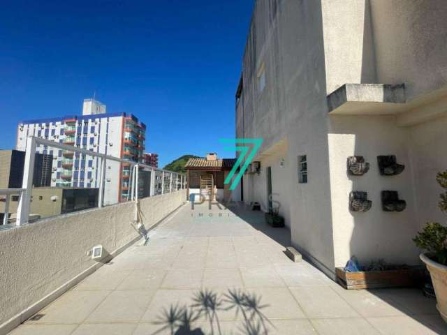 Cobertura Penthouse com 3 dormitórios sendo 1 suíte à venda, 2 vagas, 200 m² por R$ 500.000 - Praia do Tombo - Guarujá/SP