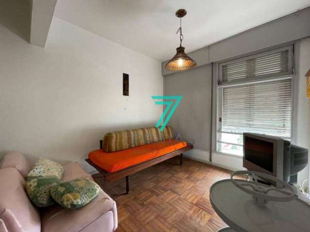 Apartamento com 1 dormitório à venda, 42 m² por R$ 250.000,00 - Pitangueiras - Guarujá/SP