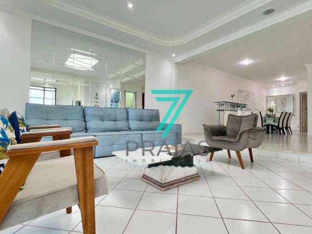 Apartamento com 4 dormitórios para alugar, 229 m² por R$ 2.400,00/dia - Pitangueiras - Guarujá/SP