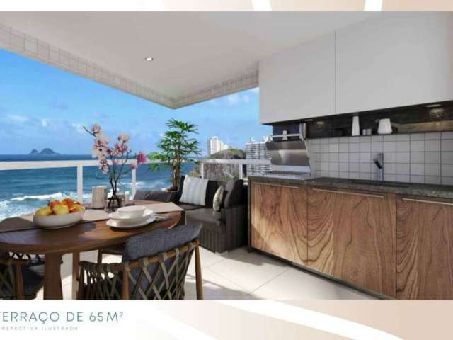 Apartamento no Al Mare Residencial com 2 dormitórios à venda, 65 m² por R$ 685.000 - Praia da Enseada - Guarujá/SP