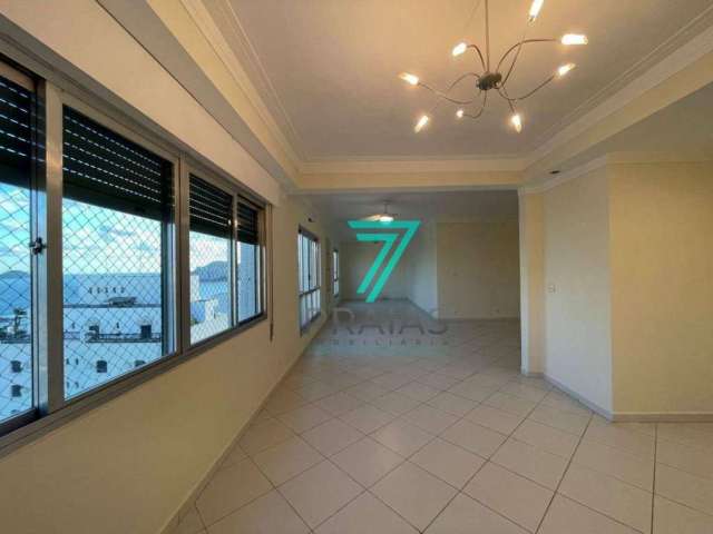 Apartamento com 4 dormitórios, 240 m² - venda por R$ 1.200.000,00 ou aluguel por R$ 6.500,00/mês - Pitangueiras - Guarujá/SP