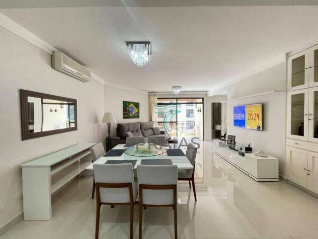 Apartamento com 4 dormitórios sendo 2 suítes à venda, 159 m² por R$ 970.000 - Pitangueiras - Guarujá/SP