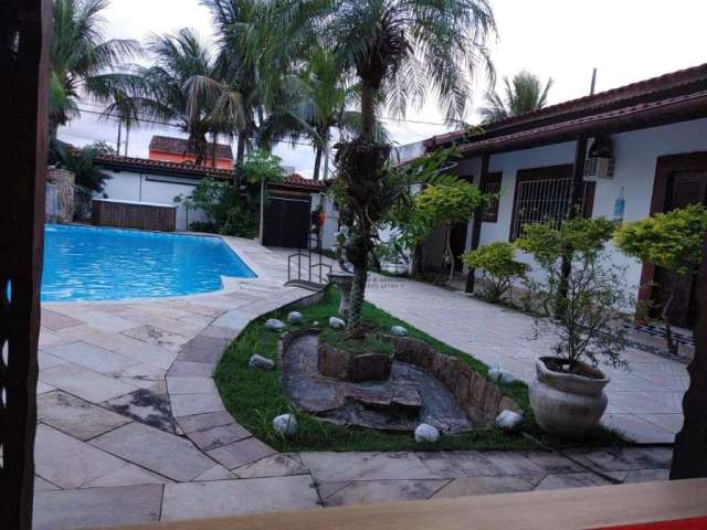 Casa com 5 quartos para alugar na Rua Mário Daige, 345, Balneário Maracanã, Praia Grande, 250 m2 por R$ 15.000