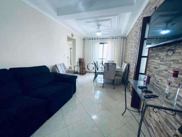 Apartamento com 1 quarto para alugar na Rua Panamá, 706, Guilhermina, Praia Grande, 80 m2 por R$ 3.000