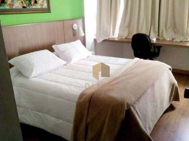 Flat com 1 dormitório à venda, 50 m² por R$ 300.000,00 - Centro - Campinas/SP