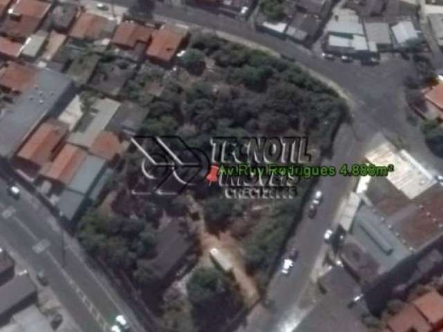 Area ( Terreno) Com 4886m² Na Av. Ruy Rodrigues - Altura Jd.Campos Eliseos