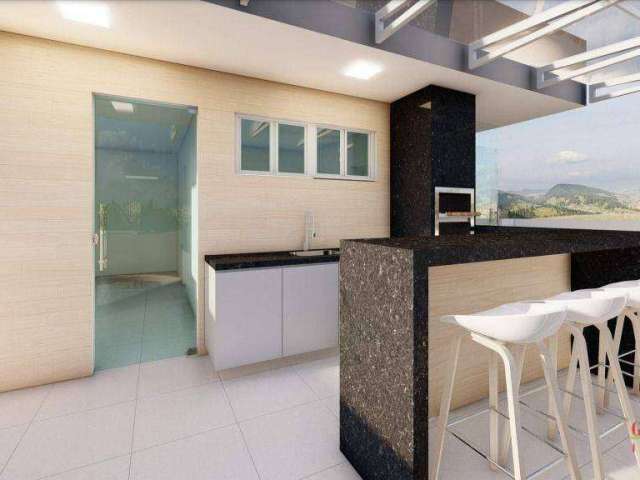 Cobertura com 3 quartos à venda, 95 m² por R$ 619.000 - Santa Mônica - Belo Horizonte/MG