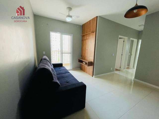 Apartamento com 2 dormitórios à venda, 56 m² por R$ 280.000,00 - Jardim São Carlos - Sorocaba/SP