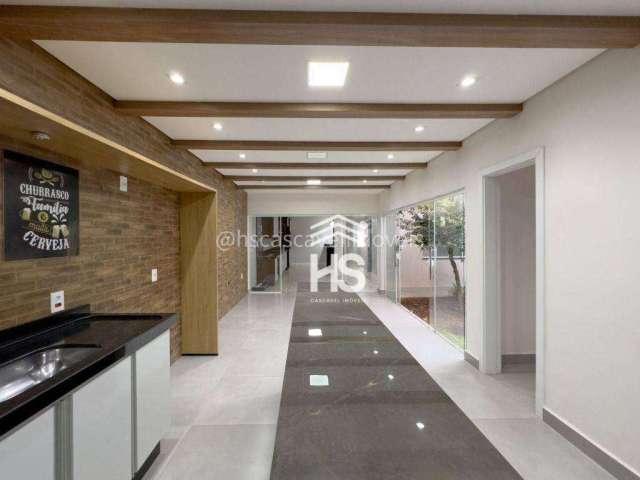 Casa com suíte + 1 dormitório à venda, 140 m² por R$ 550.000 - Parque Verde - Cascavel/PR