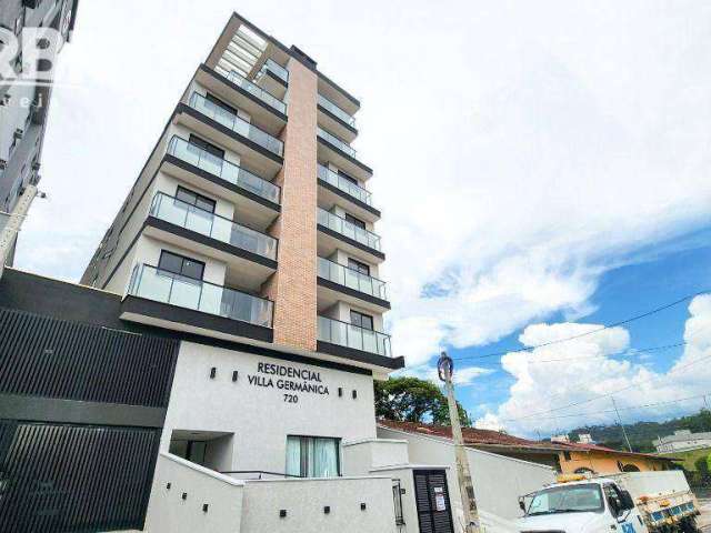 Apartamento com 3 dormitórios à venda, 81 m² por R$ 585.000,00 - Velha - Blumenau/SC