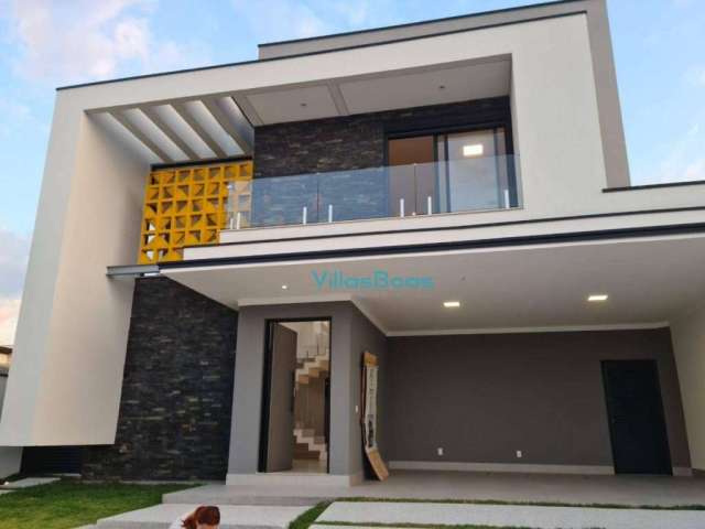 Casa com 3 dormitórios à venda, 218 m² por R$ 1.500.000,00 - Condomínio Terras do Vale - Caçapava/SP