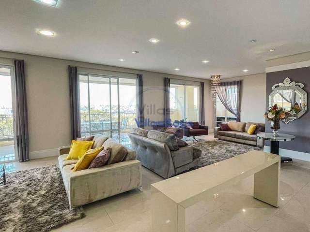 Apartamento para Locação no Jardim Aquárius com 4 dormitórios, 351 m²  aluguel por R$ 18.000/mês - Jardim Aquarius - São José dos Campos/SP