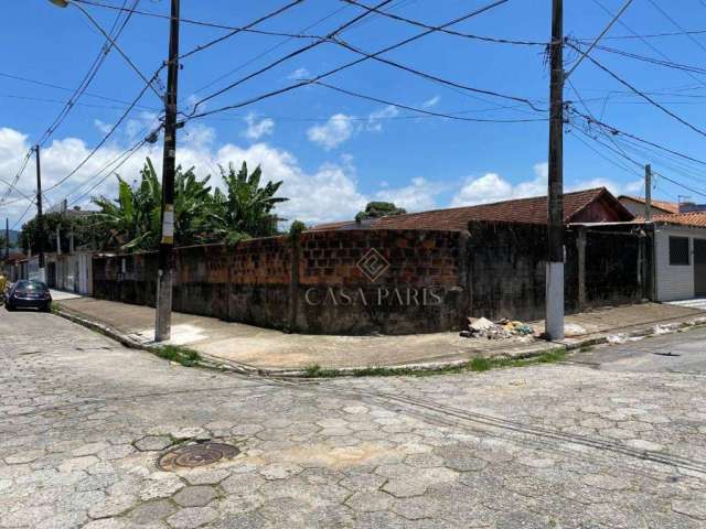 Terreno à venda, 308 m² por R$ 620.000,00 - Ocian - Praia Grande/SP