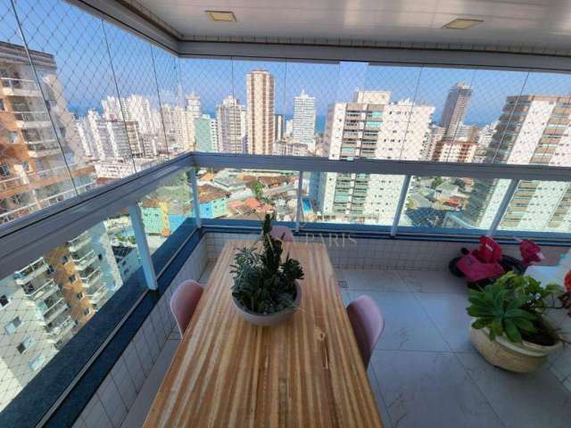 Apartamento à venda, 110 m² por R$ 695.000,00 - Vila Caiçara - Praia Grande/SP