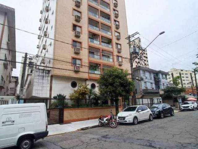 Apartamento com 3 dormitórios à venda, 98 m² por R$ 530.000 - Ponta da Praia - Santos/SP