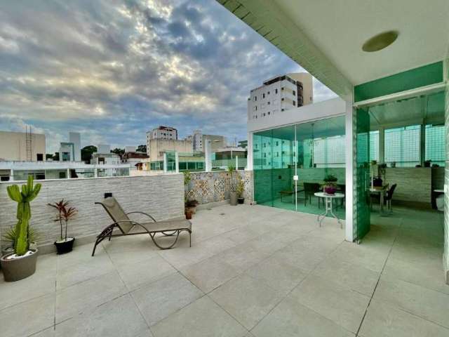 Cobertura à venda, 3 quartos, 1 suíte, 2 vagas, Castelo - Belo Horizonte/MG