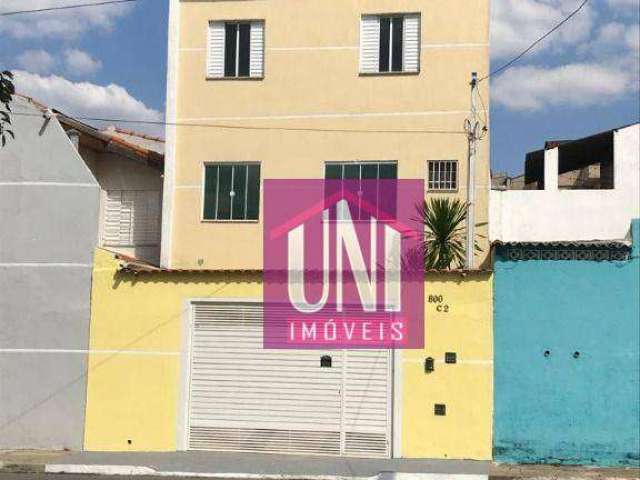 Sobrado com 2 dormitórios à venda, 90 m² por R$ 490.000 - Vila Camilópolis - Santo André/SP