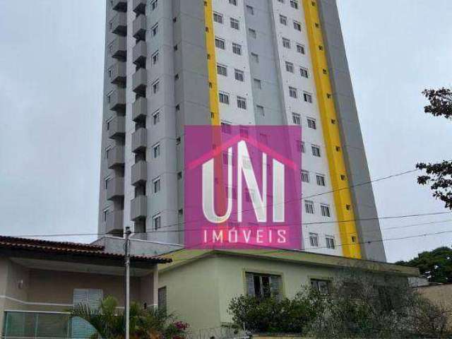 Apartamento com 2 dormitórios à venda, 54 m² por R$ 415.000 - Vila Pires - Santo André/SP