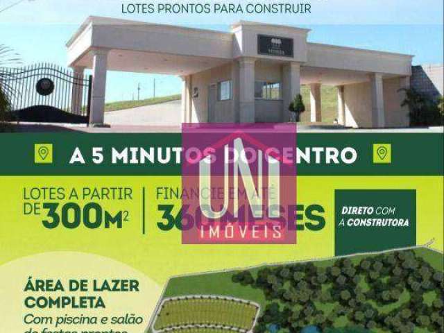 Terreno à venda, 300 m² por R$ 320.783 - Cézar de Souza - Mogi das Cruzes/SP