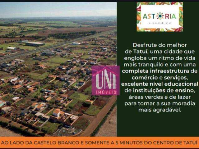 Terreno à venda, 324 m² por R$ 183.448 - Residencial Astória - Tatuí/SP