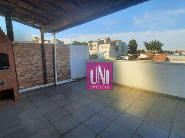 Cobertura com 2 dormitórios à venda, 98 m² por R$ 330.000,00 - Vila Junqueira - Santo André/SP