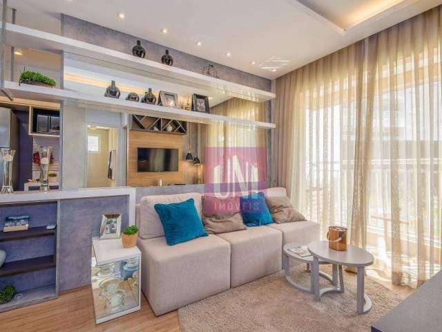 Apartamento com 2 dormitórios à venda, 50 m² por R$ 349.000,00 - Parque das Nações - Santo André/SP