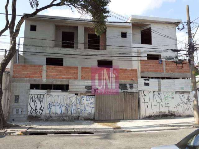 Sobrado com 2 dormitórios à venda, 100 m² por R$ 445.000 - Vila Curuçá - Santo André/SP