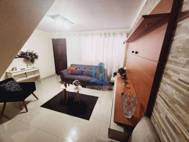 Sobrado com 3 dormitórios à venda, 96 m² por R$ 742.000,00 - Santa Paula - São Caetano do Sul/SP