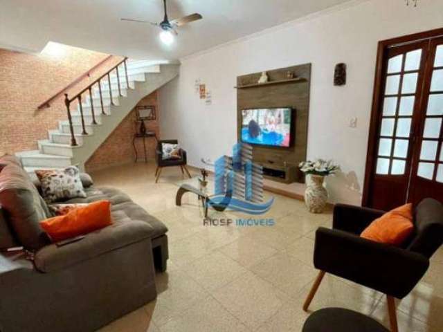 Sobrado com 3 dormitórios à venda, 167 m² por R$ 1.010.000,00 - Mauá - São Caetano do Sul/SP