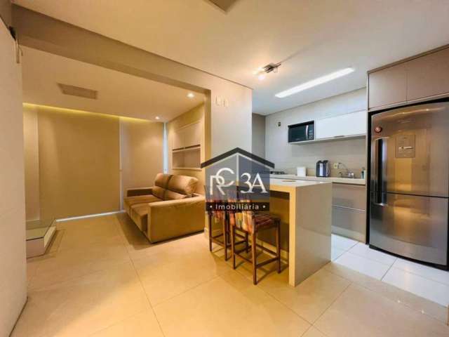 Apartamento com 1 dormitório à venda, 52 m² por R$ 700.000,00 - Jardim Anália Franco - São Paulo/SP