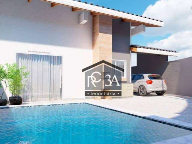 Casa com 2 dormitórios, lado praia à venda, 61 m² por R$ 329.990 - Jardim Grandesp - Itanhaém/SP