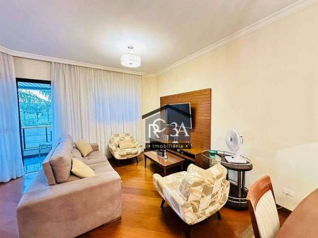 Apartamento com 3 dormitórios à venda, 132 m² por R$ 1.500.000,00 - Jardim Anália Franco - São Paulo/SP