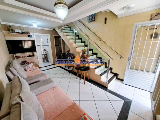 Casa em condomínio fechado com 2 quartos à venda na Rua dos Xavantes, Santa Mônica, Belo Horizonte por R$ 295.000