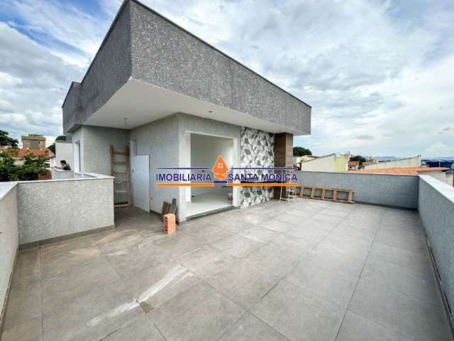 Cobertura com 3 quartos à venda na Rua dos Javaês, Santa Mônica, Belo Horizonte por R$ 621.000