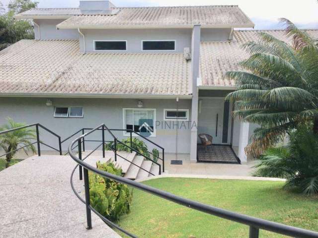 Casa com 4 dormitórios à venda, 753 m² por R$ 3.500.000,00 - Condomínio Estância Marambaia - Vinhedo/SP