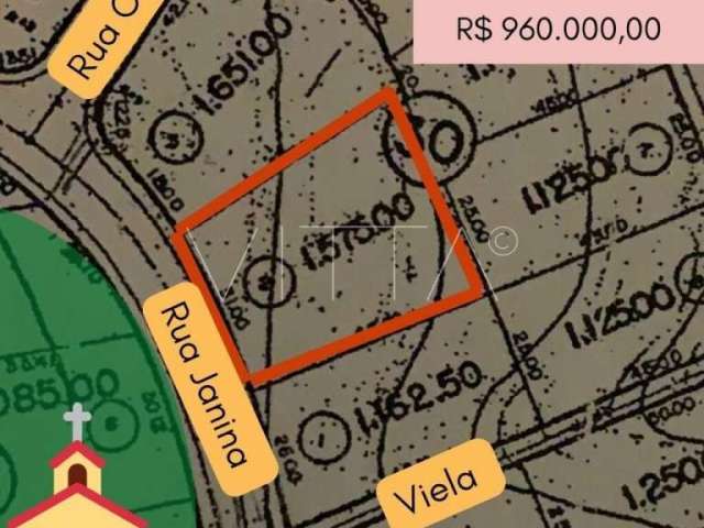Terreno em condomínio fechado à venda na Fernando Nobre, 4000, Jardim Caiapia, Cotia por R$ 960.000